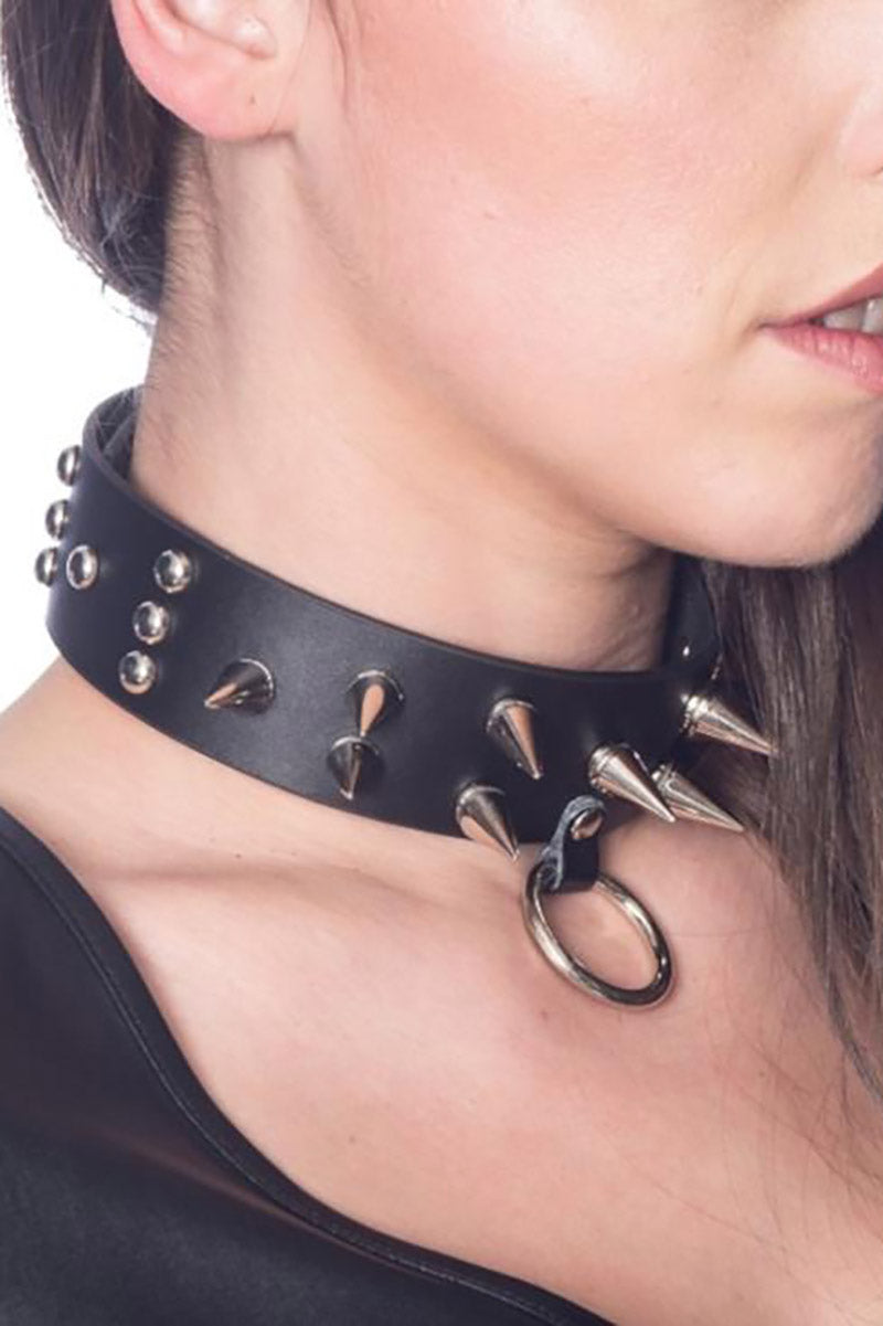 Spiked O-Ring Choker