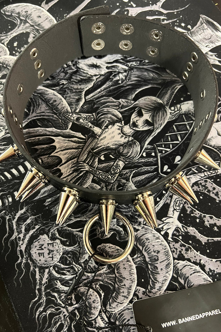 Spiked O-Ring Choker