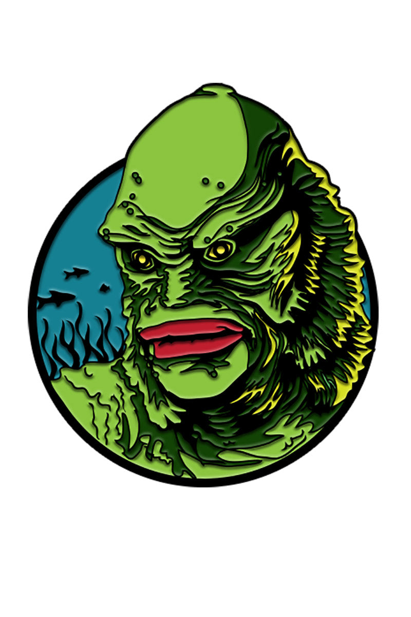Universal Monsters Creature From the Black Lagoon Enamel Pin VampireFreaks Universal Monsters Creature From the Black Lagoon Enamel Pin VampireFreaks