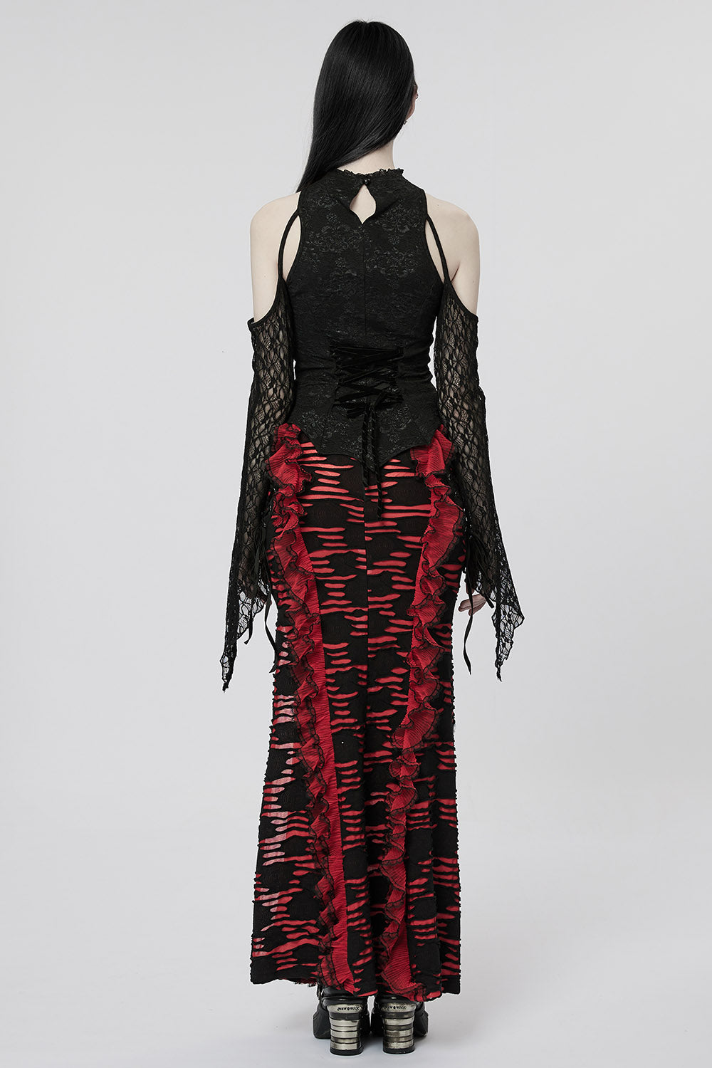 Sanguine Vampire Tank Top with Gloves