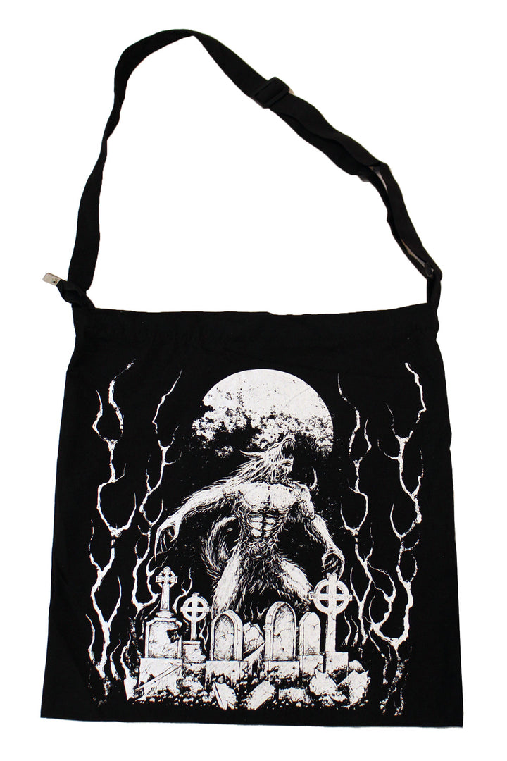 Shoulder Sling Zipper Tote Bag