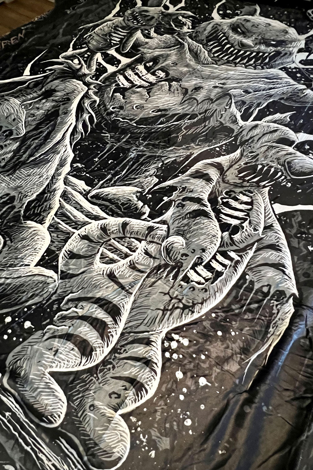 Winnie The Pooh's Bloody Honey Throw Blanket