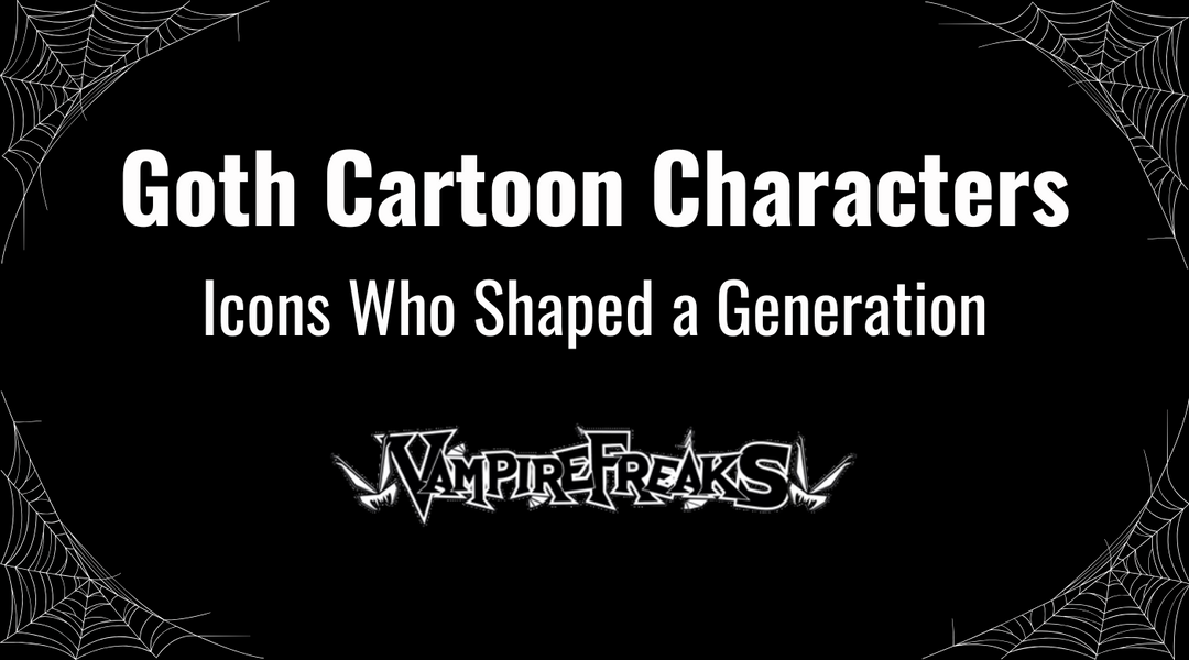 Goth Cartoon Characters: Icons Who Shaped a Generation
