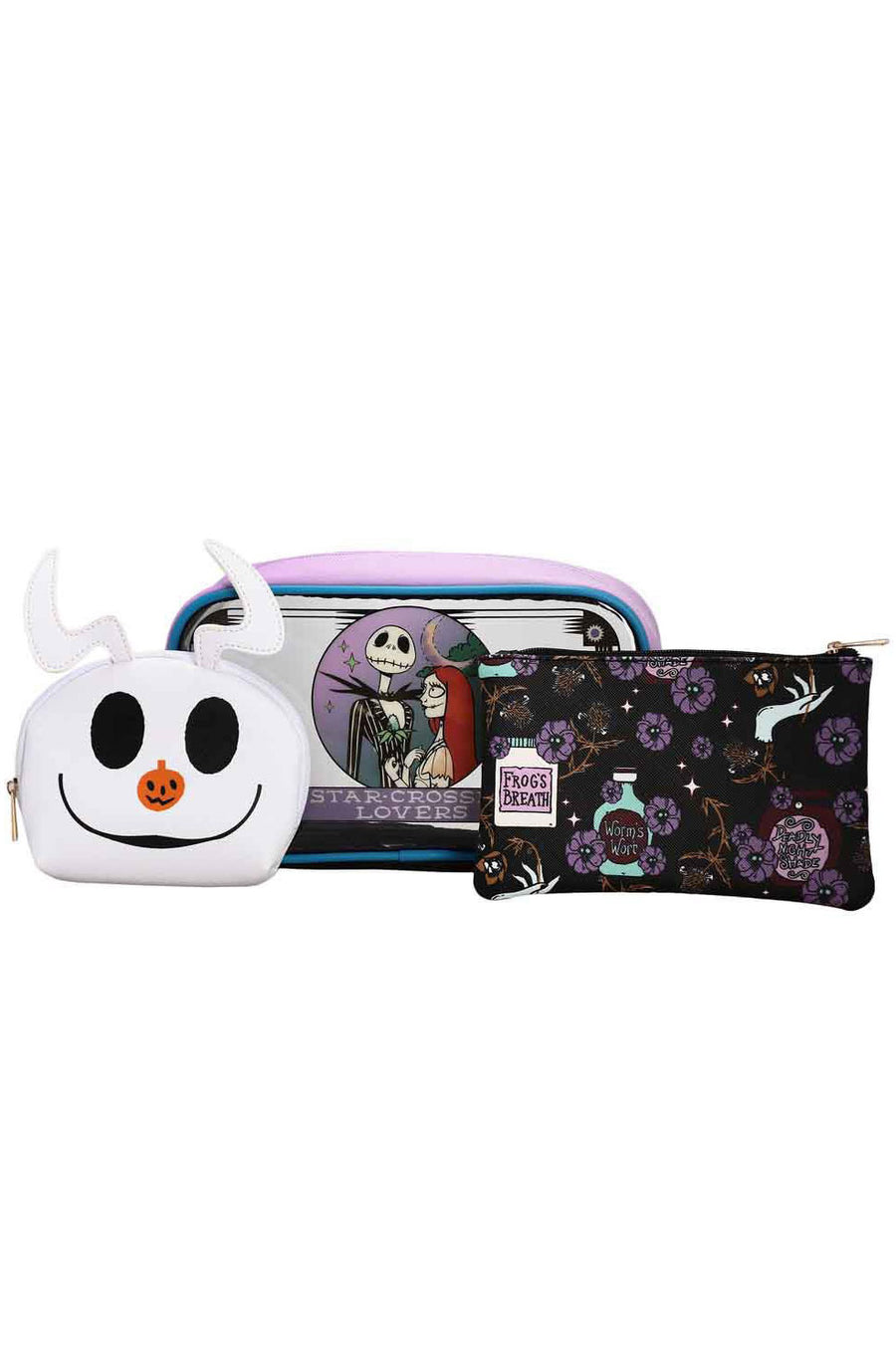 The Nightmare Before Christmas Mystic Opulence Cosmetic Bags [Set of 3]