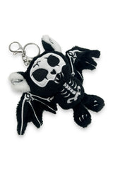 bat skeleton plushie toy keychain