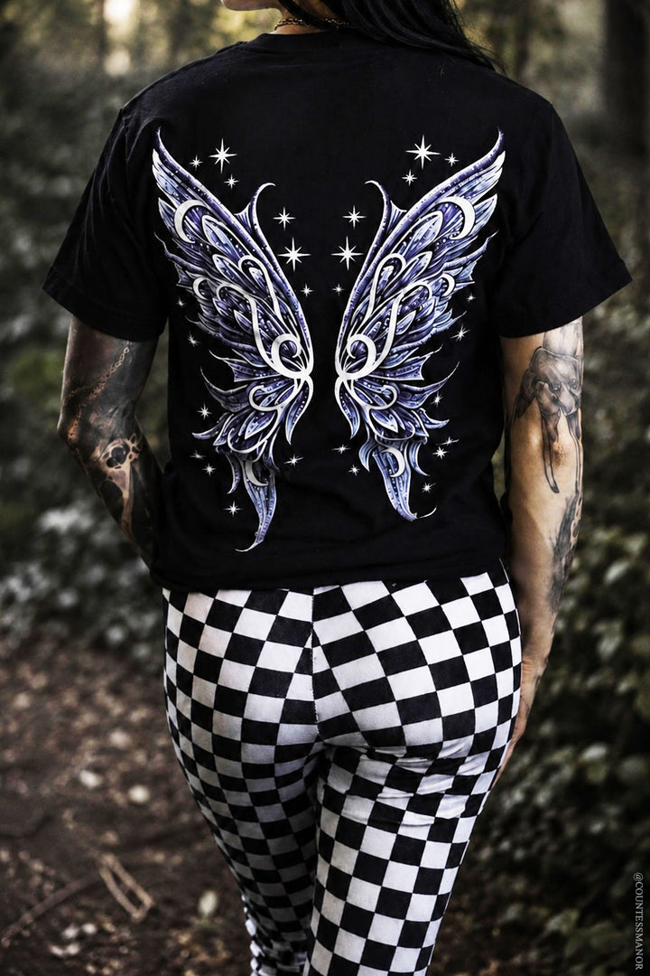 fairy wings moth tshirt