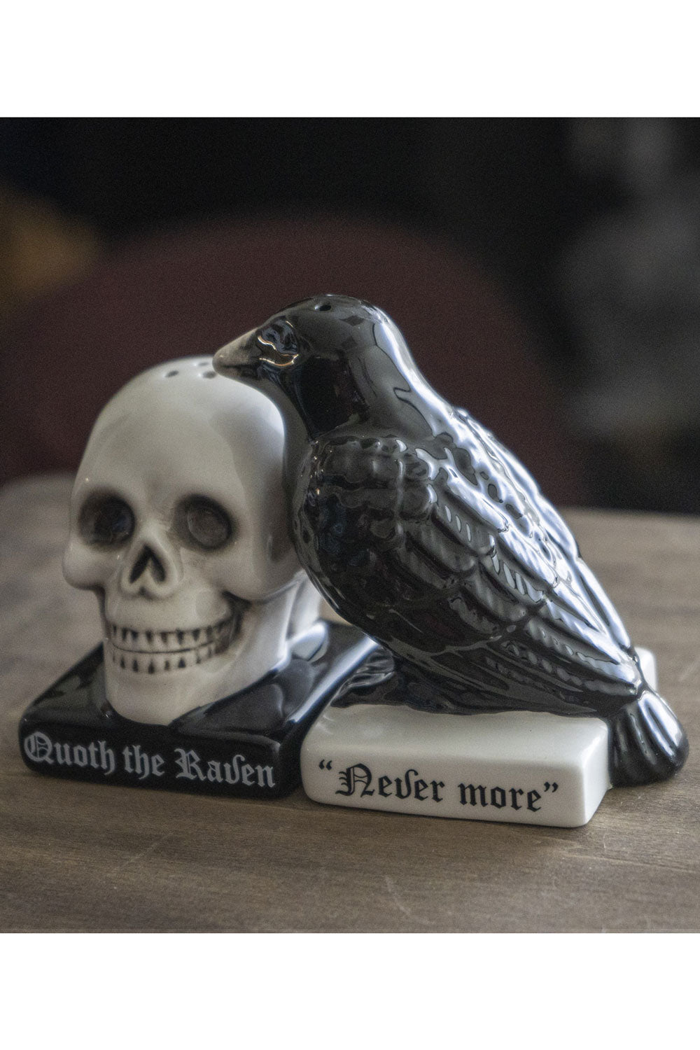 raven salt shaker