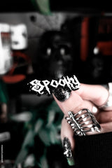enamel spooky pin