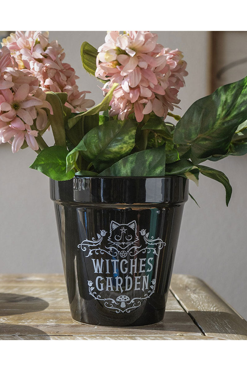 gothic herb planter