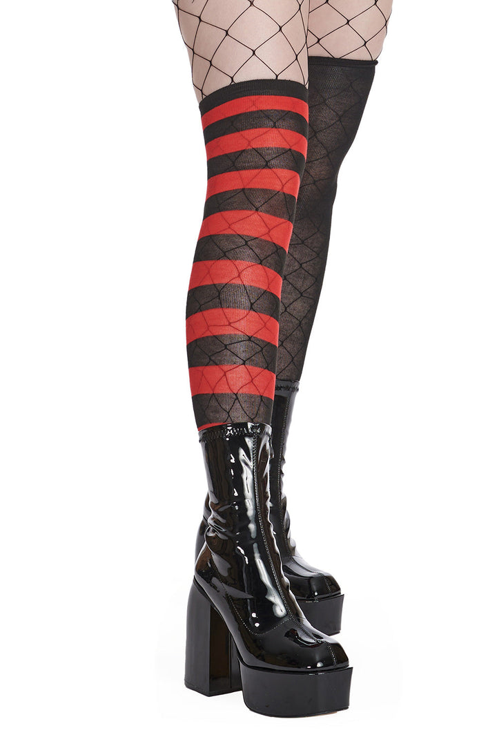 womens mall goth stockings