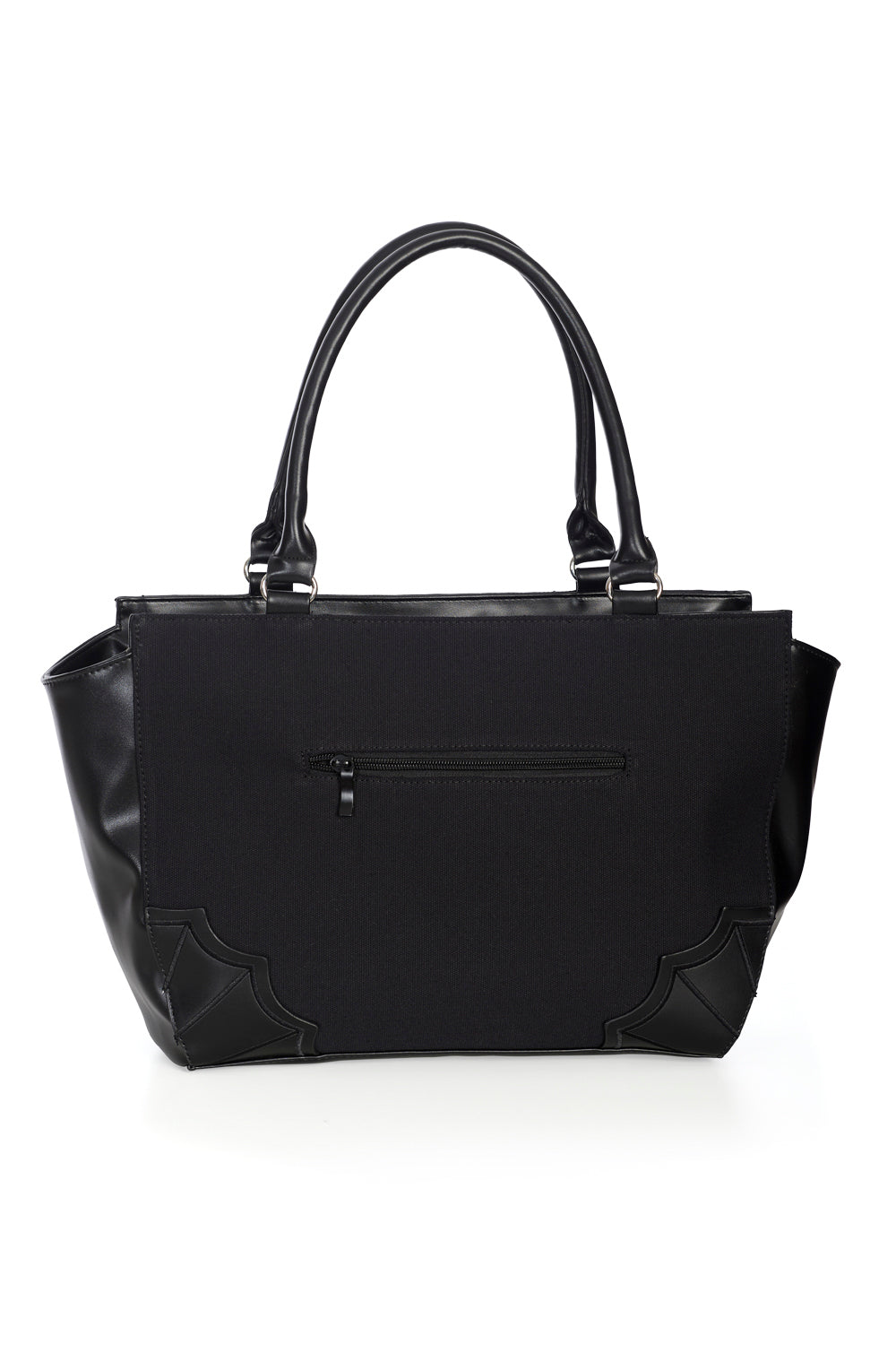 banned apparel black gothabilly handbag