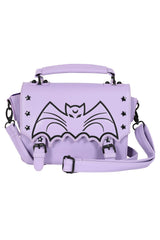 kawaii goth pastel goth bat purse