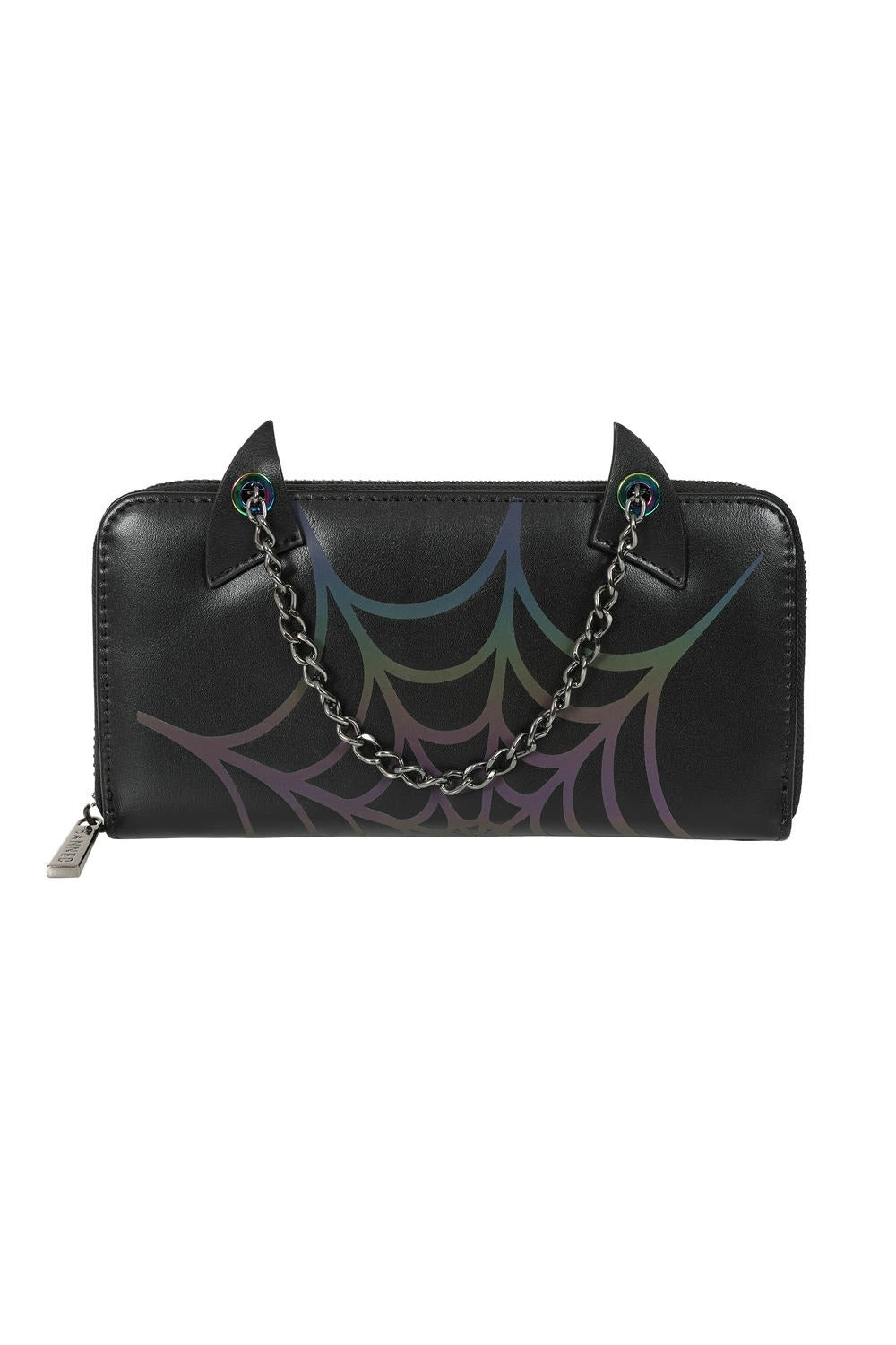 gothic rainbow wallet