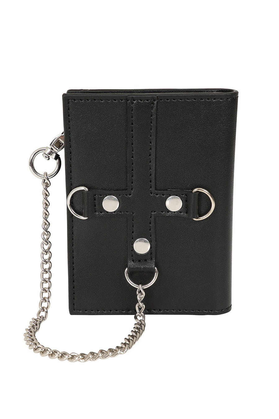 gothic cross wallet