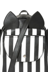 mini striped scene backpack