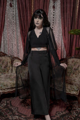 goth womens outerwear black duster