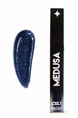 Midnight Blue Multi-Dimensional Sparkle Lip Gloss Cyber from Medusa