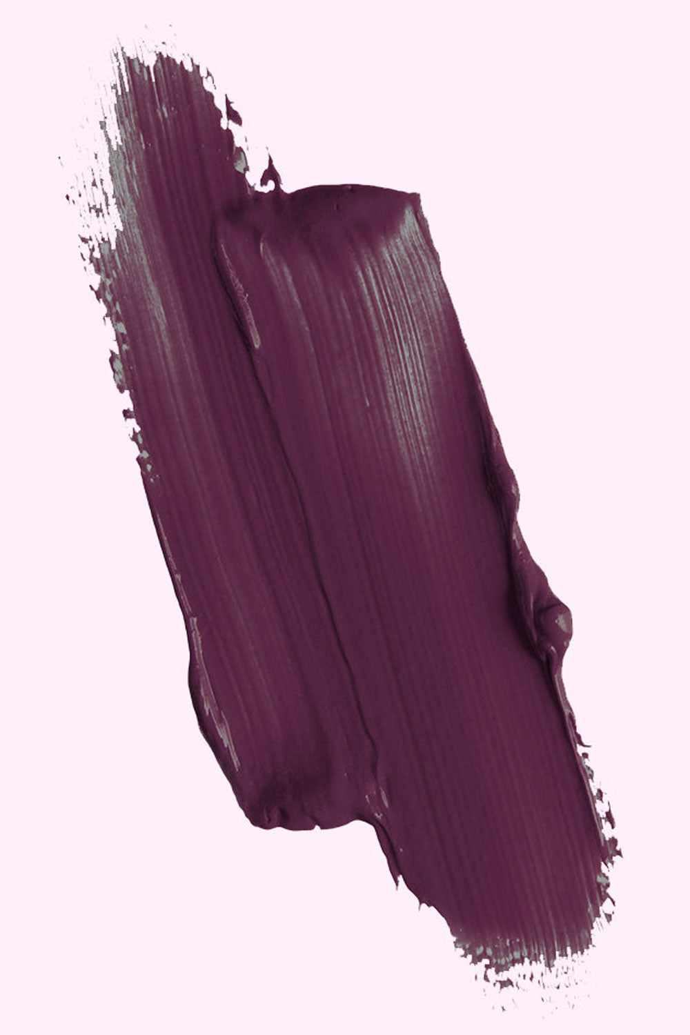 Deep red burgundy satin finish with a soft sheen lipstick from Medusa