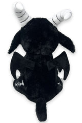 embroidered stuffed animal skeleton goat plush toy