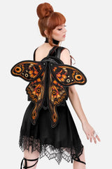 witchy 3d moth backpack