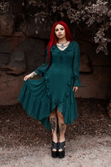 Allonge Garden Dress from Lively ghosts with layered ruffle hem