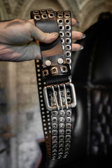 gothic studded belt