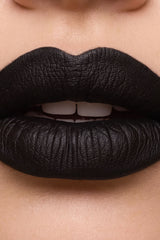 Vegan and cruelty free matte black lip gloss 
