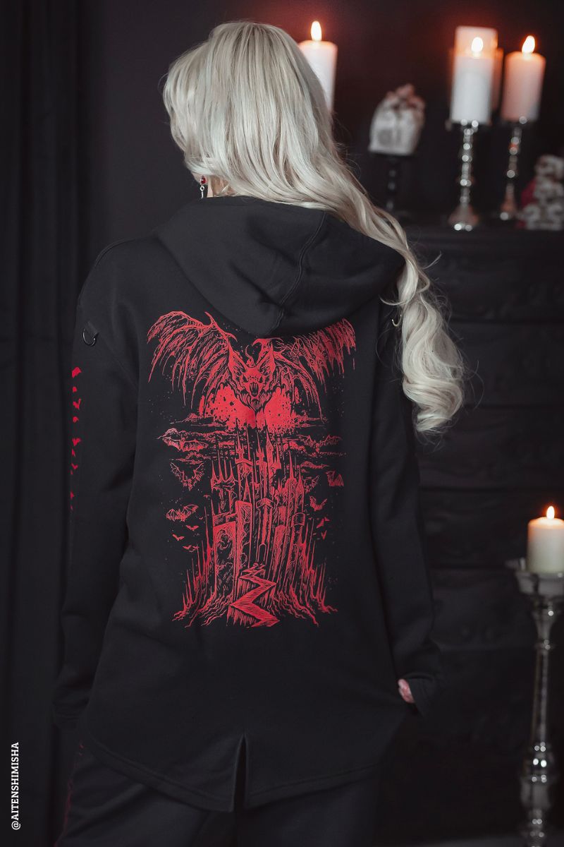 gothic hoodie