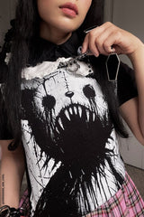 heavy metal teddy bear shirt