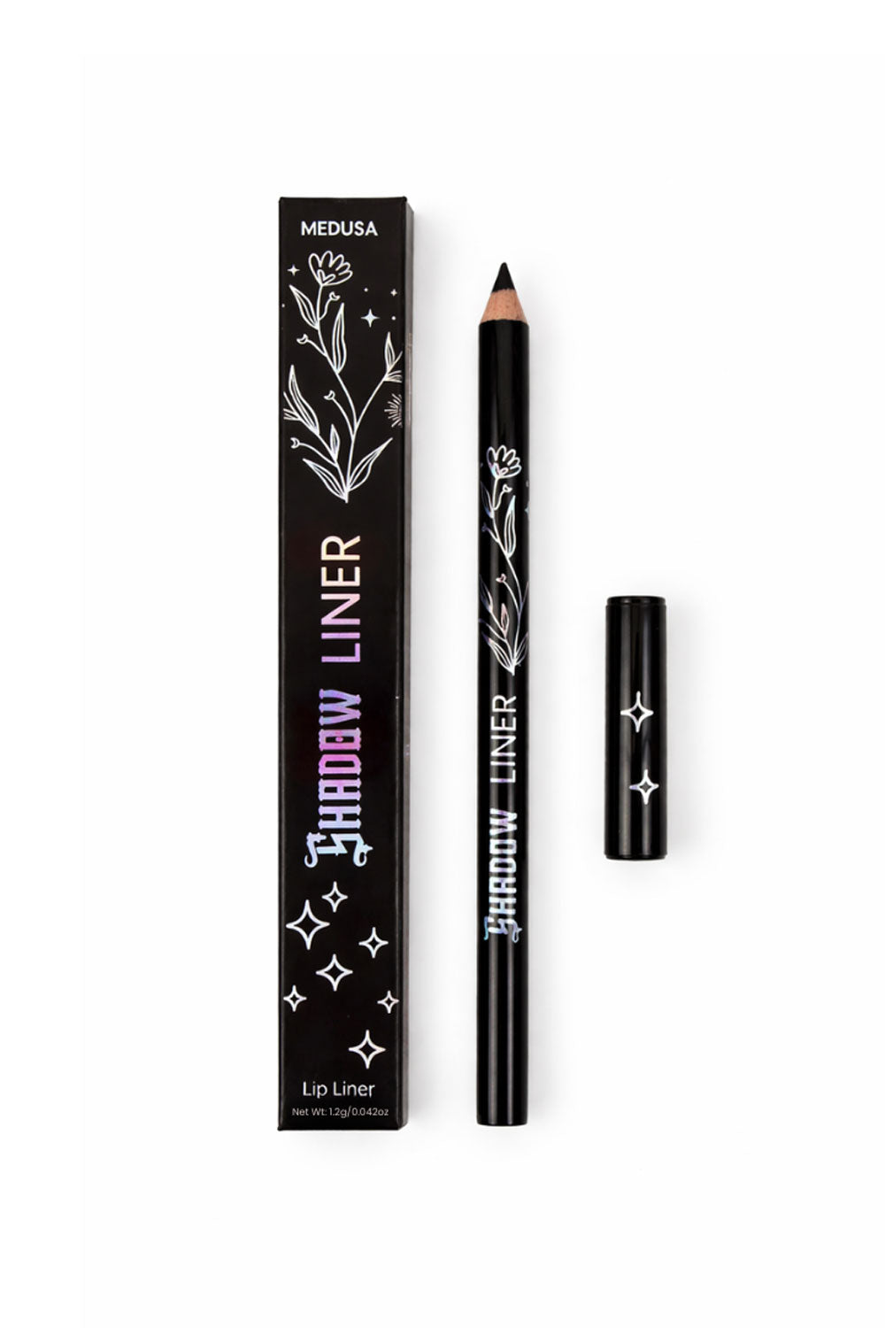 Goth punk grunge black lip liner from Medusa