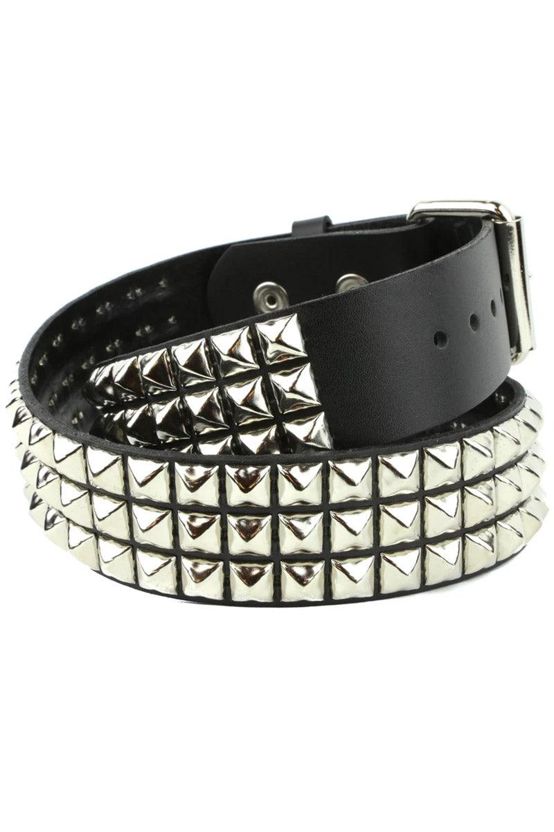 Cinturón Para Mujer Springfield - Diseño Perforado Con Tachuelas, Estilo Urbano Y Casual, Ajustable, Material De Calidad