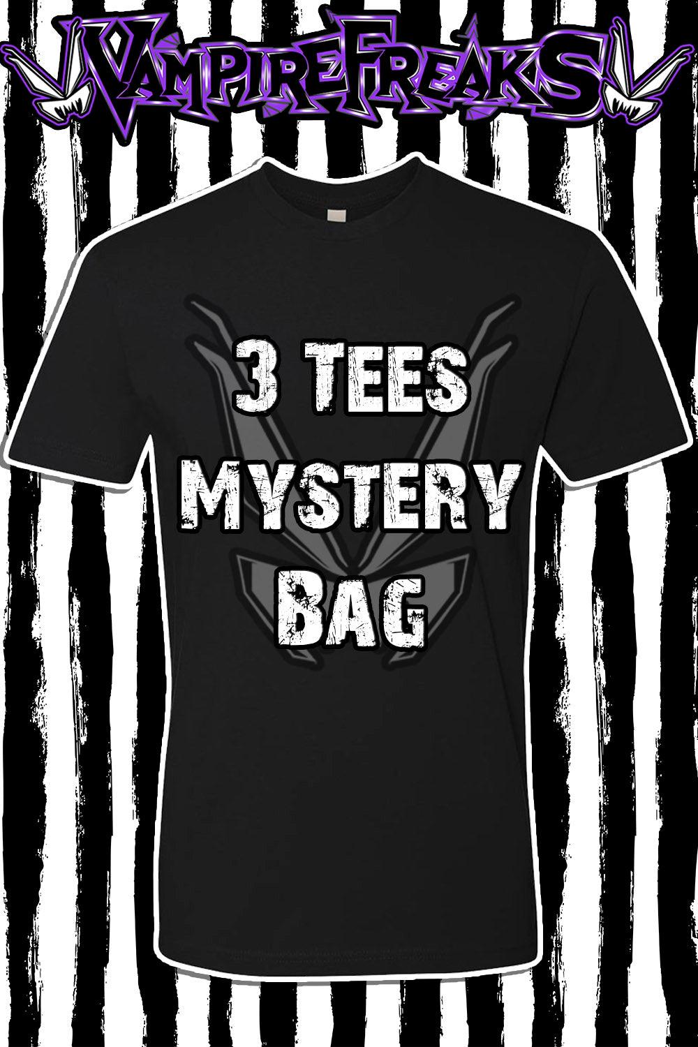 3 T-shirt Mystery Bag - mystery - VampireFreaks - VampireFreaks