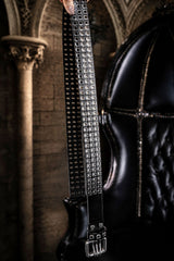 real unisex genuine leather studded belt