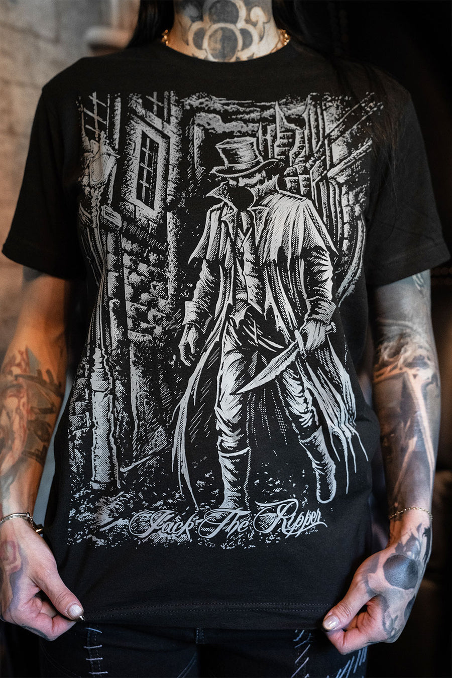 victorian london jack the ripper t-shirt