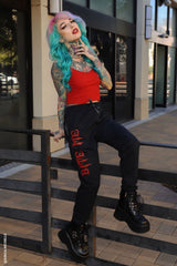 vampire goth sweatpants