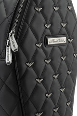 coffin backpack with bat studs