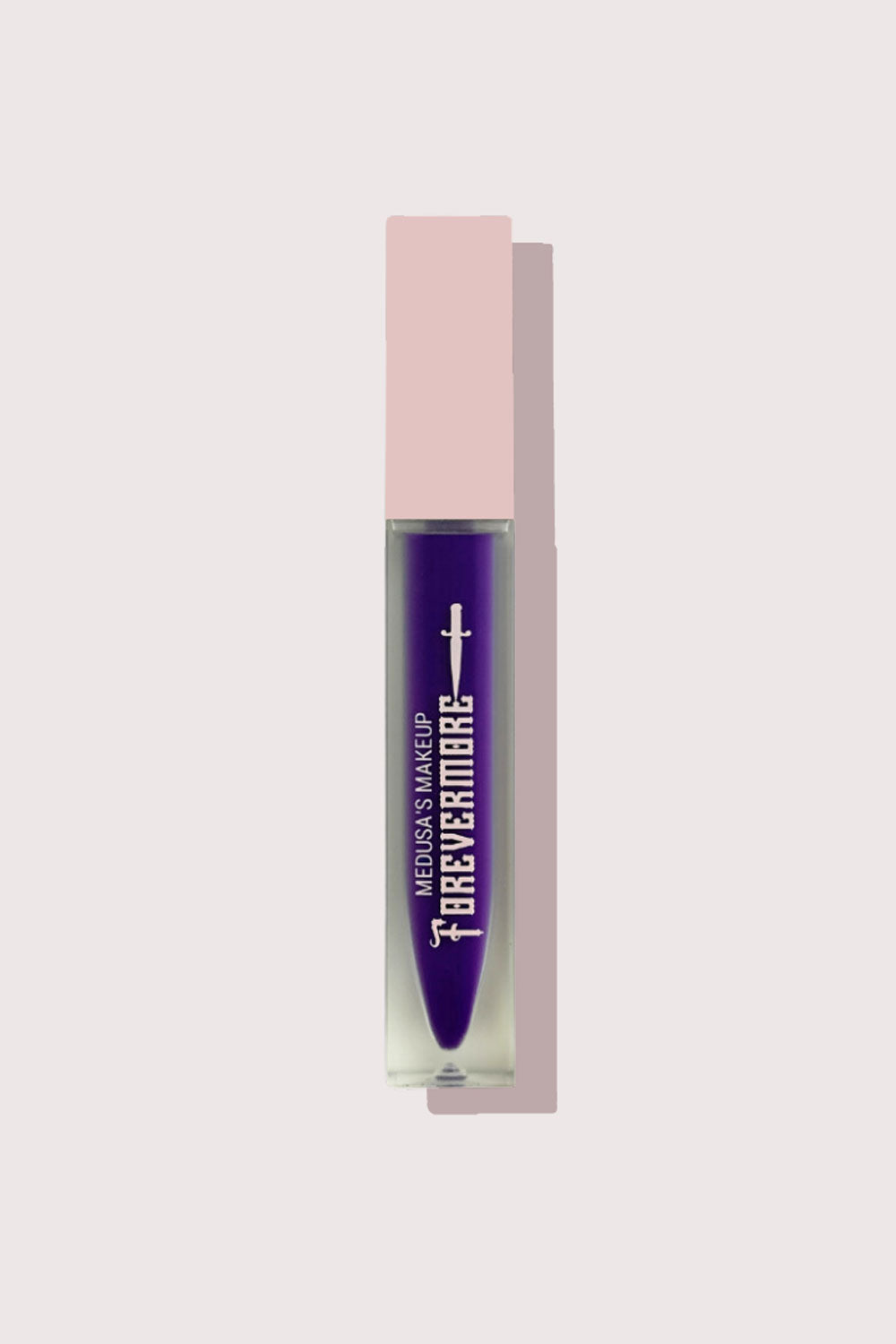 cruelty free vegan deep purple liquid lipstick lip gloss makeup