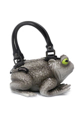 grey windy willow toad purse