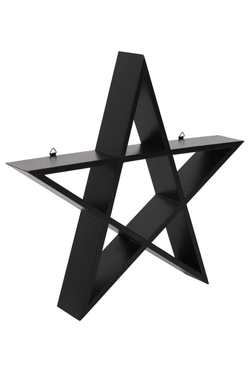 crystal display wall shelf