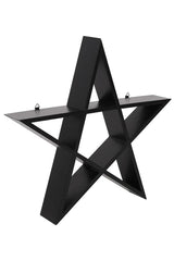 crystal display wall shelf