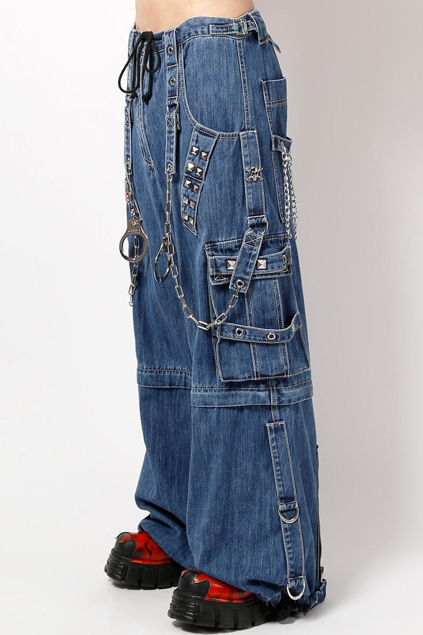 Tripp NYC Lock Up Pants [LIGHT BLUE DENIM] – VampireFreaks
