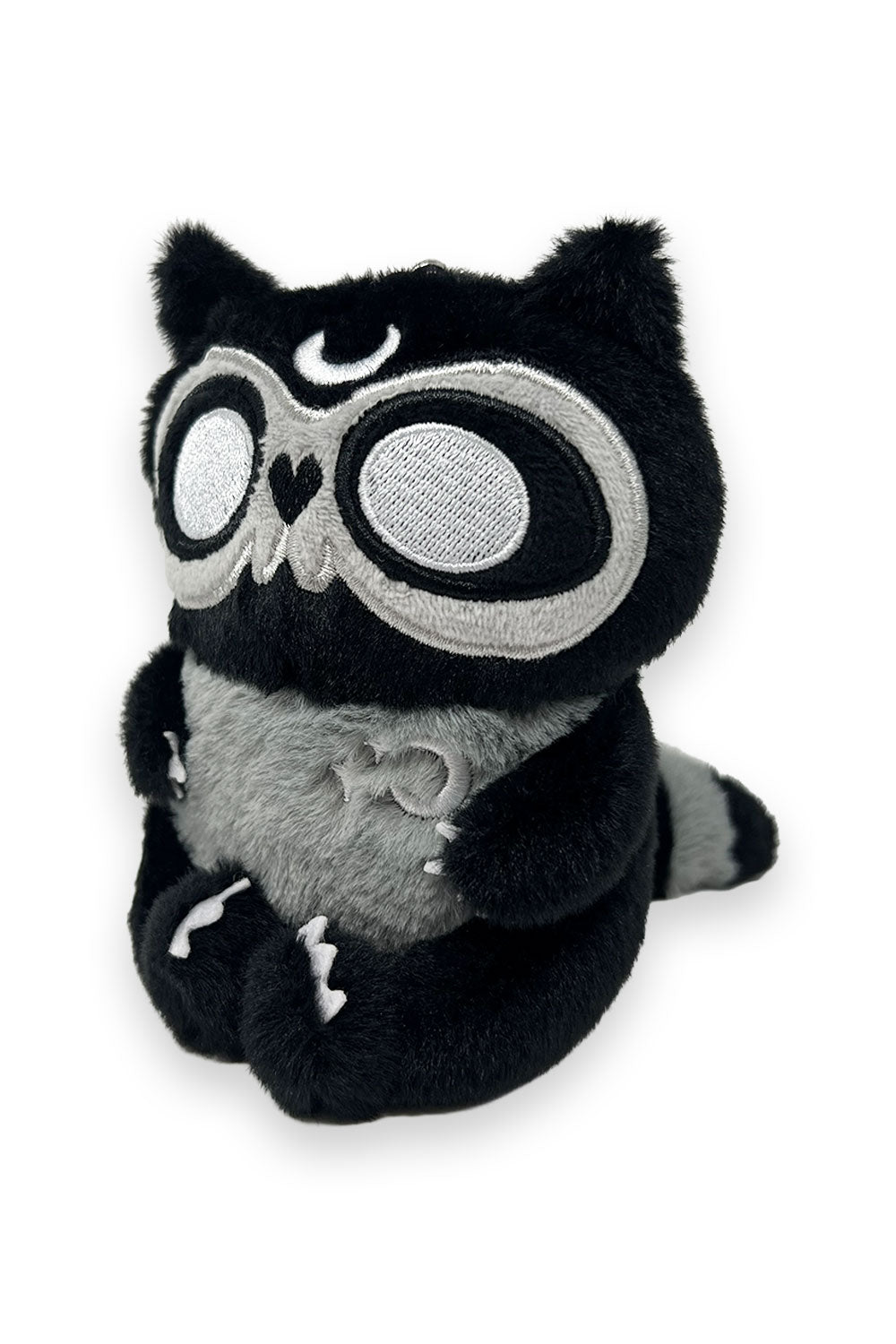 3d novelty enchanting magical raccoon keychain  bag charm