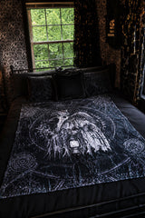 comfy heavy metal plague doctor blanket for bed
