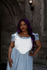 Lively Ghosts victorian goth corset with built in boning
