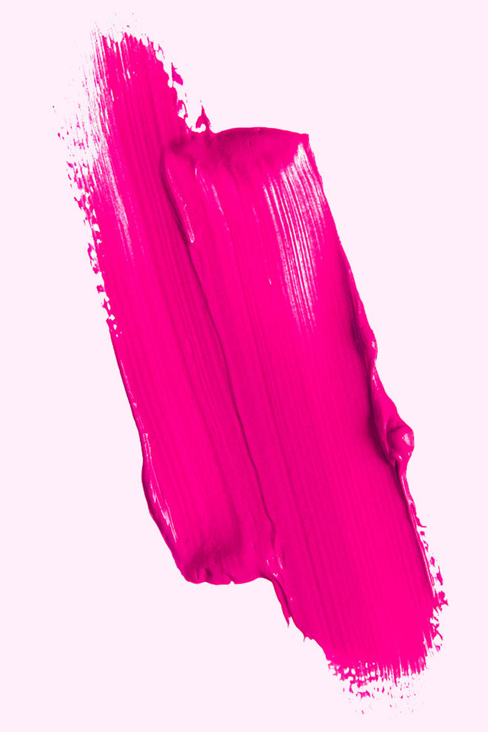 bold hot pink punk lipstick