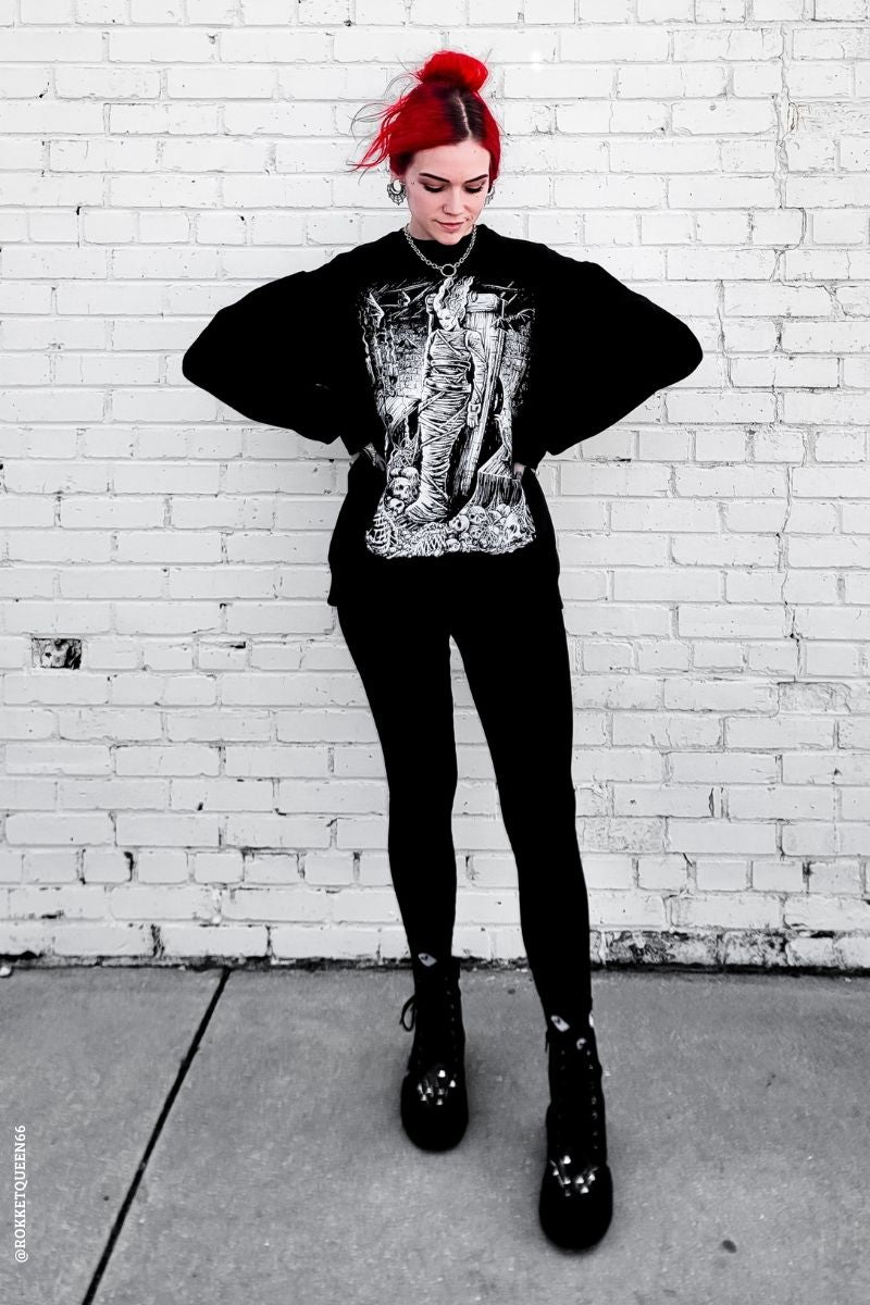 bride of frankenstein sweatshirt sweater