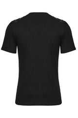mens black cyberpunk t-shirt