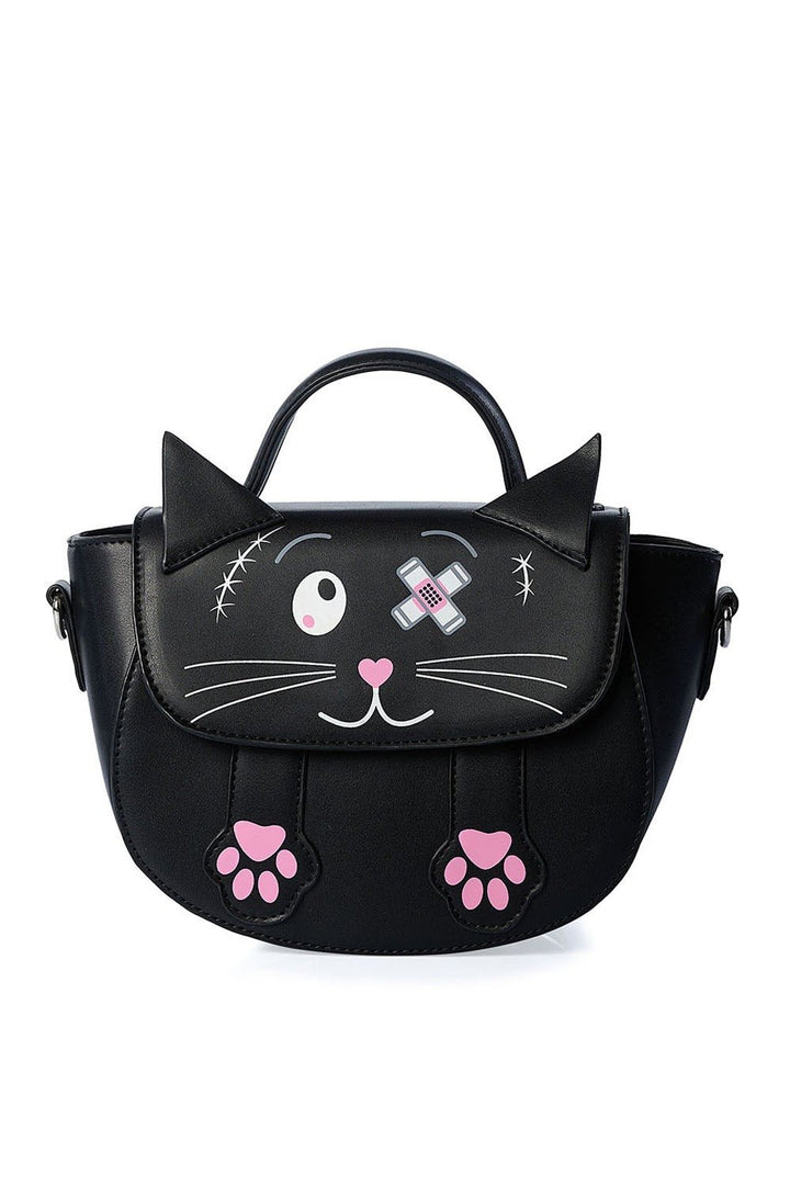 9 Lives Cat Shoulder Bag - bags & wallets - VampireFreaks - Banned Apparel / Lost Queen