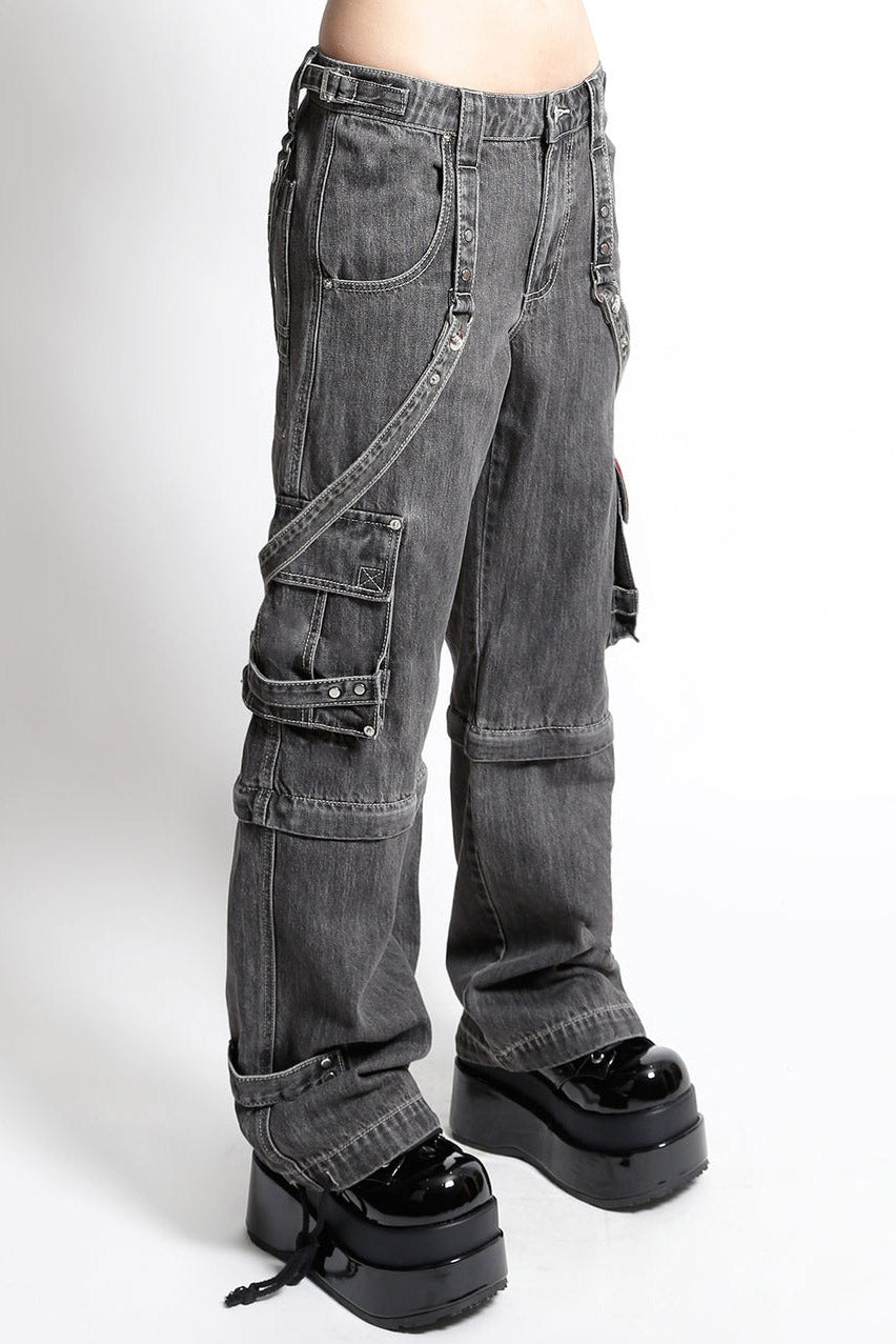 baggy denim tripp NYC jeans with cargo pockets