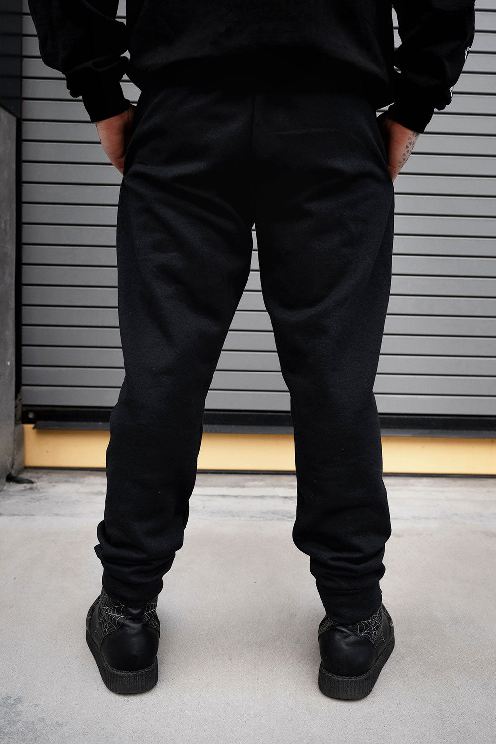 street style gothic joggers with pockets